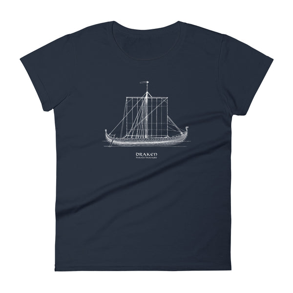 Draken ship T-shirt nr.2 (Women)